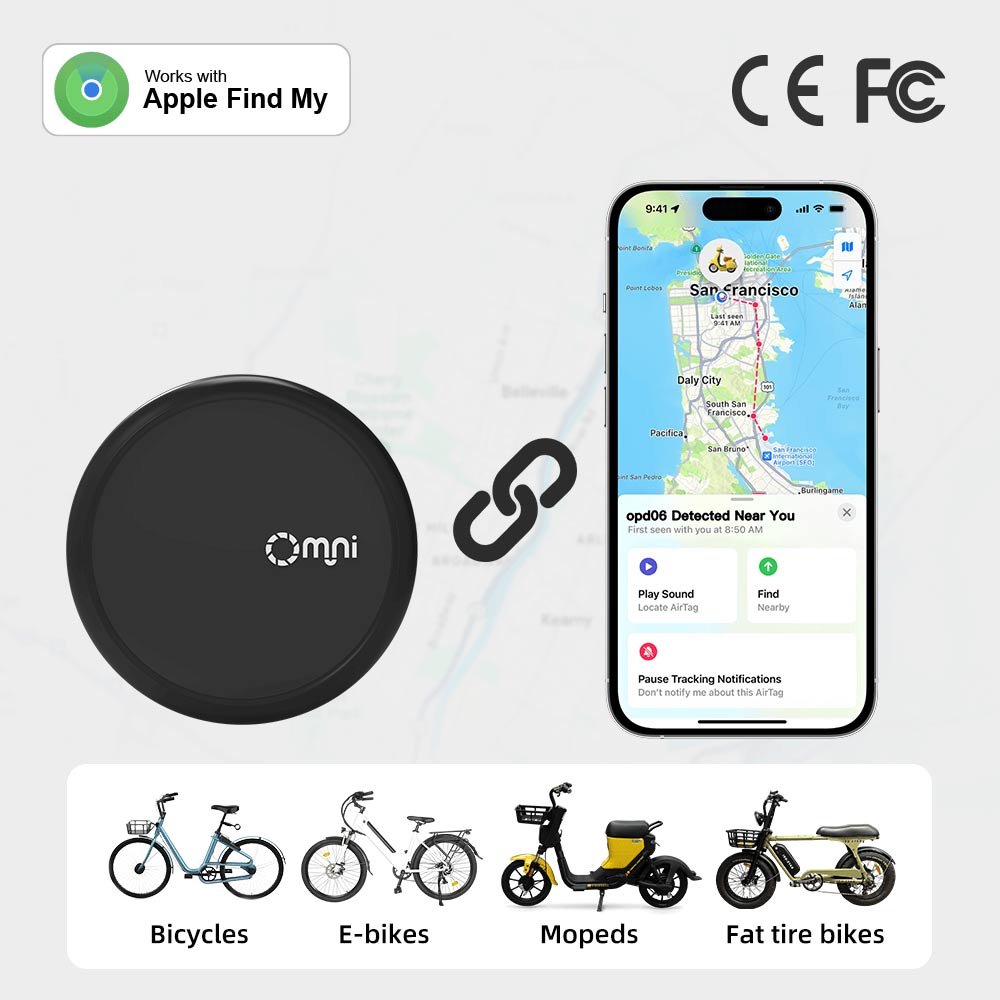 蓝牙定位器+APP，电动车安全升级方案